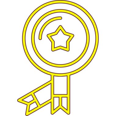 Sihirli değnek simgesi, anahat stili