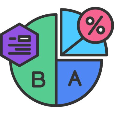 İndirim. Web simgesi basit illüstrasyon