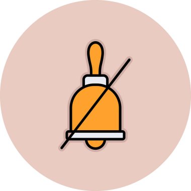 Süpürge. Web simgesi basit illüstrasyon