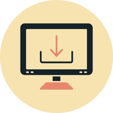 seo modern simgesinin vektör illüstrasyonu