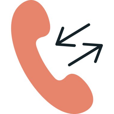 telefon arama vektör simgesi