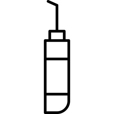 Enjeksiyon ikonu vektör illüstrasyonu
