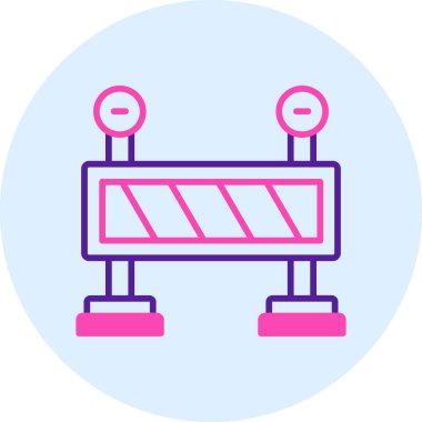 Robot simgesinin vektör illüstrasyonu