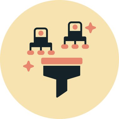 seo modern düz biçimin vektör simgesi