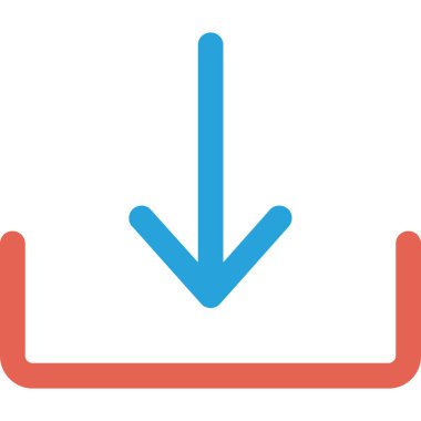 Aşağıya ok simgesi