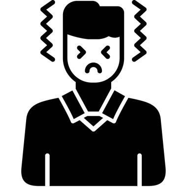 man simgesi vektör illüstrasyonu