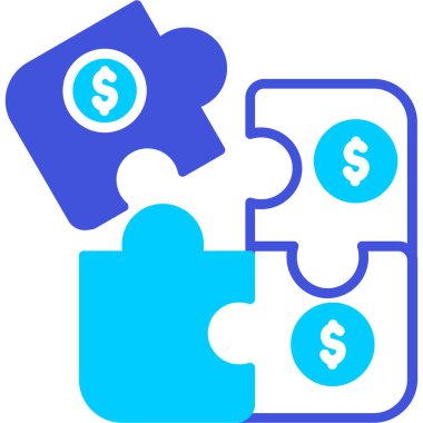 Dolar. Web simgesi basit illüstrasyon