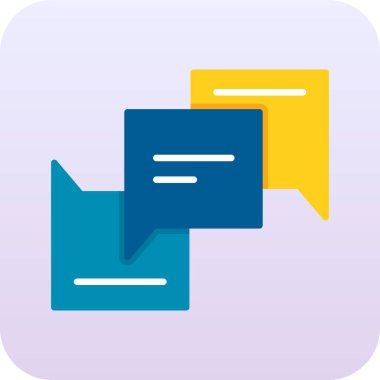 sohbet simgesi ile konuşma baloncukları