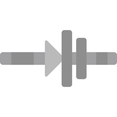 ok simgesi vektör illüstrasyonu