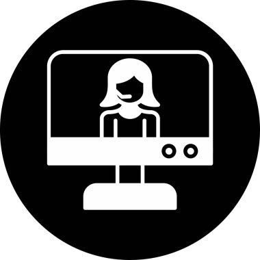 seo modern simgesinin vektör illüstrasyonu