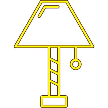 lamba lambası simgesi - taslak biçimi