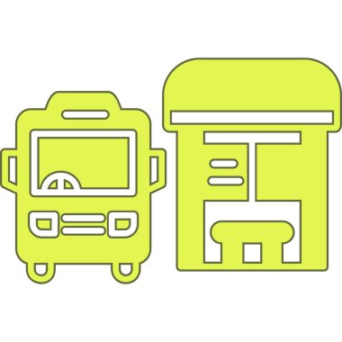 Yiyecek ve içecek ikonunun vektör çizimi. Ağ için yiyecek ve içecek sembolü.