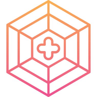 tıbbi simge vektör illüstrasyonu