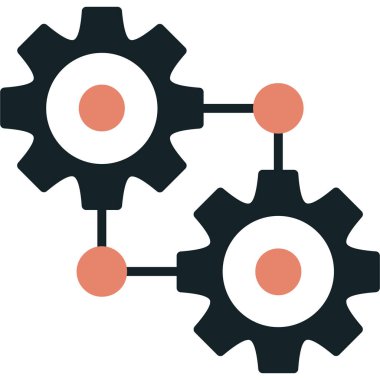 Teçhizat Web simgesi basit illüstrasyon