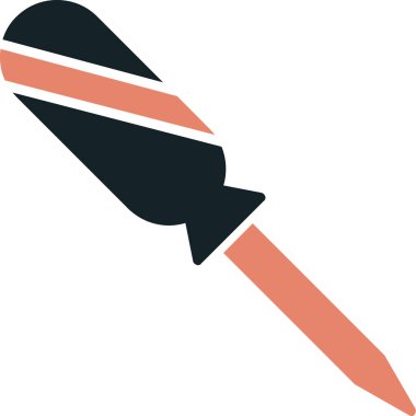 bıçak simgesi vektör illüstrasyonu