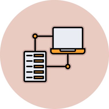 Web renk simgesi, vektör illüstrasyonu