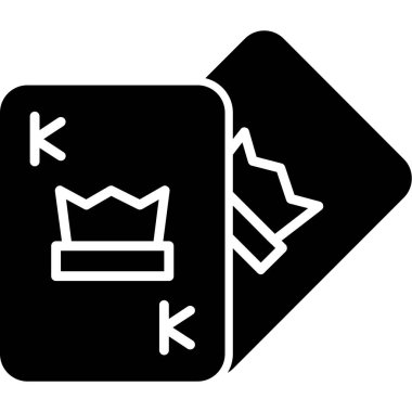 taç simgesi vektör illüstrasyonu