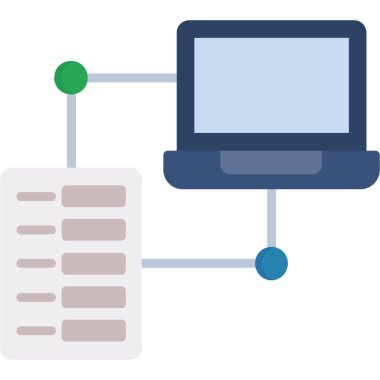 ağ paylaşım simgesi çizimi