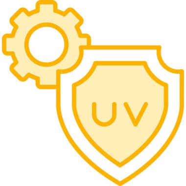 Güvenlik simgesi. vektör simgesi