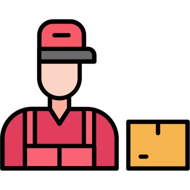 servis simgesi, vektör illüstrasyonu