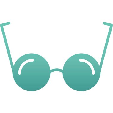 Basit bir güneş gözlüğü simgesi