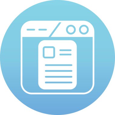 seo modern simgesinin vektör illüstrasyonu