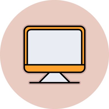 vektör dizüstü simgesi illüstrasyonu