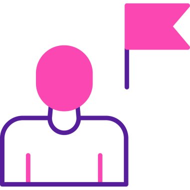 minimalist vektör illüstrasyonu, uygulama simgesi