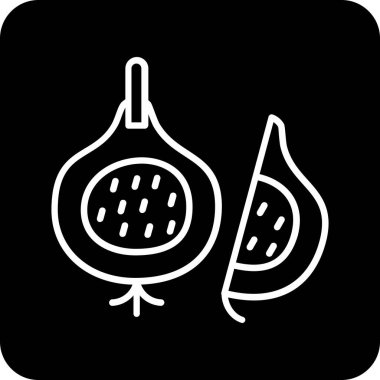 Gıda simgesinin vektör illüstrasyonu