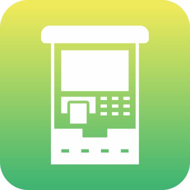 Soyut arkaplanda ayrıştırılmış hesap makinesi simgesi gruplandırıldı ve düzenlendi.