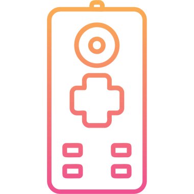 Vektör müzik simgesi illüstrasyonu