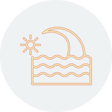 Modern b 'nin vektör illüstrasyonunda yiyecek ikonu yok