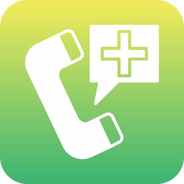 çağrı simgesi, vektör illüstrasyonu