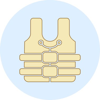 Çizgi film simgesinin vektör illüstrasyonu