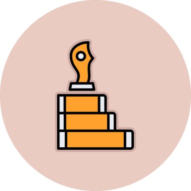 Modern simgenin vektör illüstrasyonu