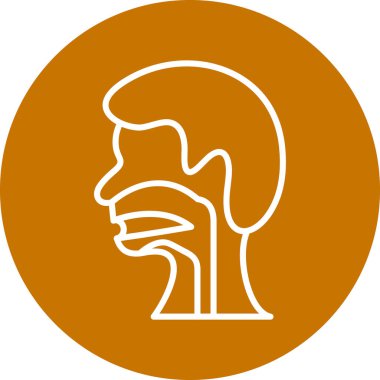 Kafa simgesi olan bir adam, taslak biçimi