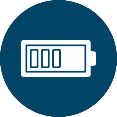 pil simgesi, vektör illüstrasyonu