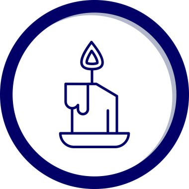 Mum. Web simgesi basit illüstrasyon