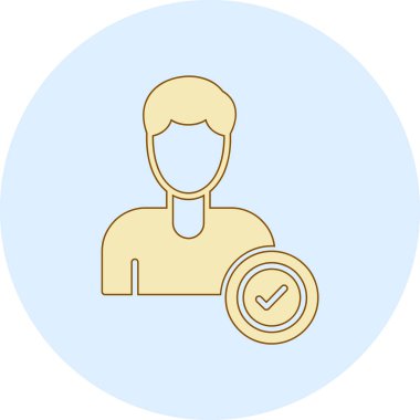 Kimlik kartı. Basit tasarım