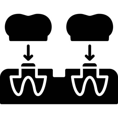 Diş taşıma simgesi, basit biçim