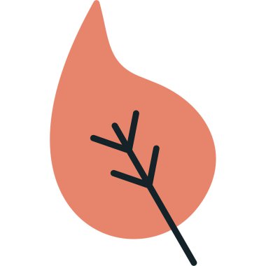 Ağaç. Web simgesi basit illüstrasyon