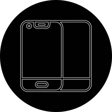 Cep telefonu. Basit resimleme
