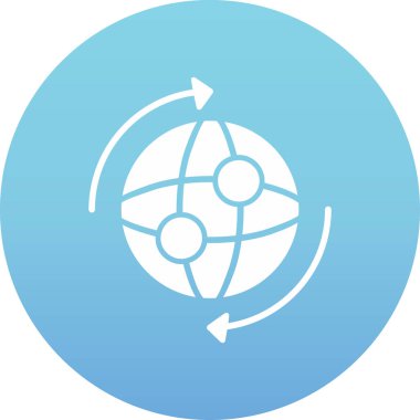 seo modern simgesinin vektör illüstrasyonu