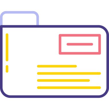 kitap simgesi vektör illüstrasyonu