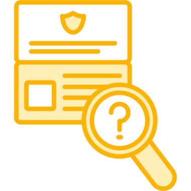 Pasaport web simgesi. Basit tasarım. vektör illüstrasyonu