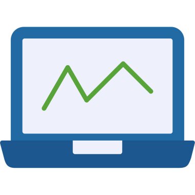 grafik vektör simgesi modern resimleme