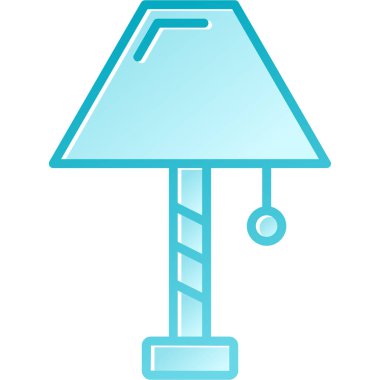 ışık simgesi, vektör illüstrasyonu