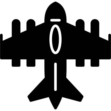 Jet web simgesi. Basit tasarım. vektör illüstrasyonu