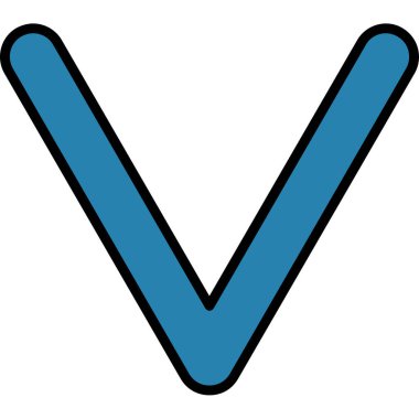 İşaretleme simgesi vektör illüstrasyon tasarımını kontrol et