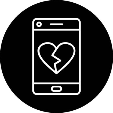 mobil simge vektör illüstrasyonu